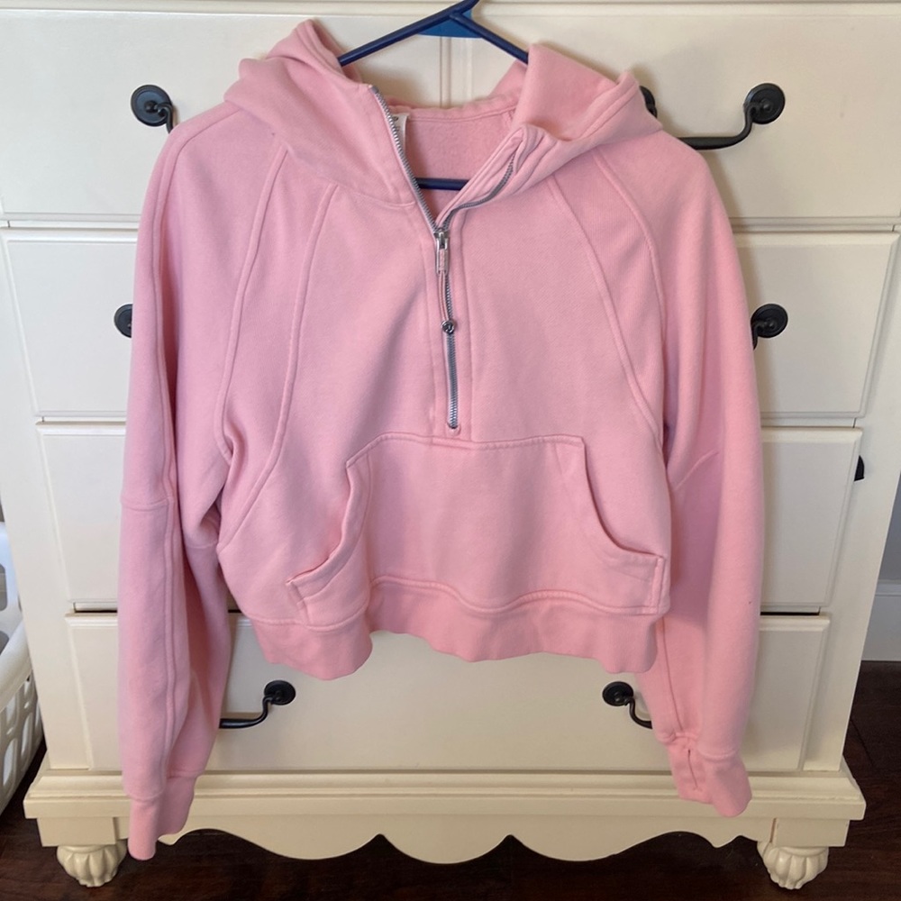 Lululemon scuba 1/2 zip hoodie